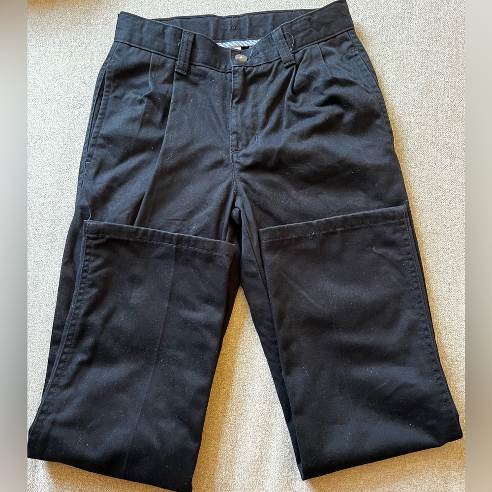 Chaps Boys Dress Pants. Black Size 10